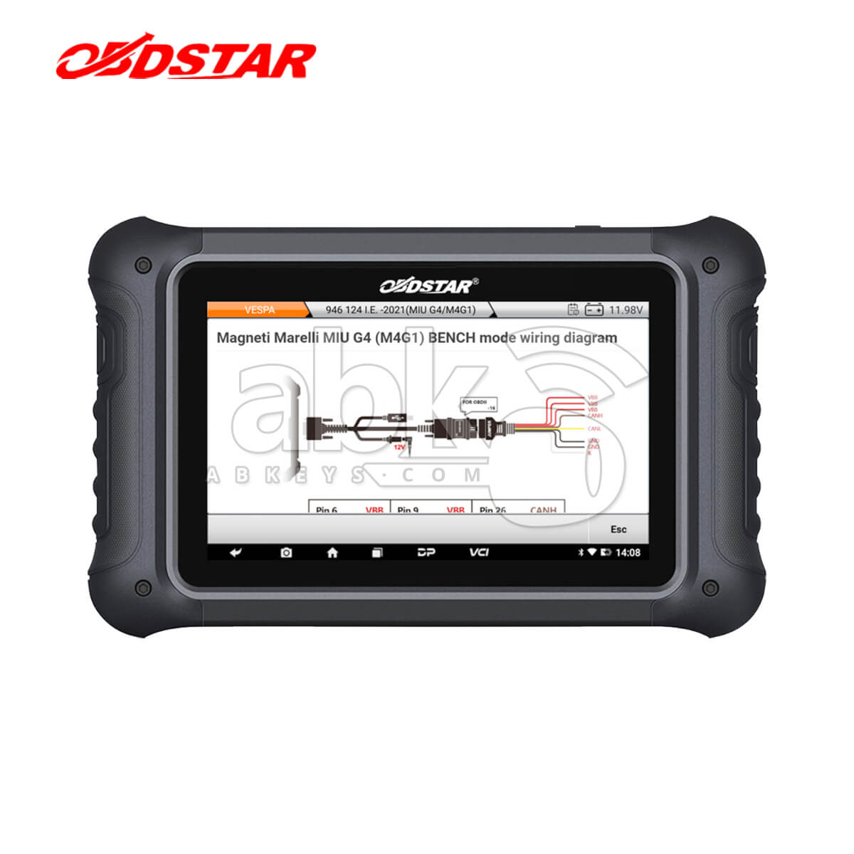 OBDSTAR MK70 Motorcycle Key Programmer   ABK 2032   ABKEYS