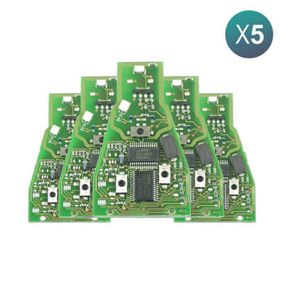 Mercedes Benz Clé Intelligente D'origine, 3Boutons, 433MHz, IYZ 3312 5 pièces Lot