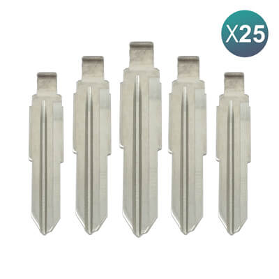 KeyDiy Xhorse Remote Key Blade For Mitsubishi MIT8 25Pcs Bundle - ABK-2143-OFF25 - ABKEYS.COM