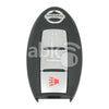 Genuine Nissan Juke Leaf Quest 2011 + Smart Key 3Buttons 285E3-1KM0D 315MHz CWTWB1U808 - ABK-2188