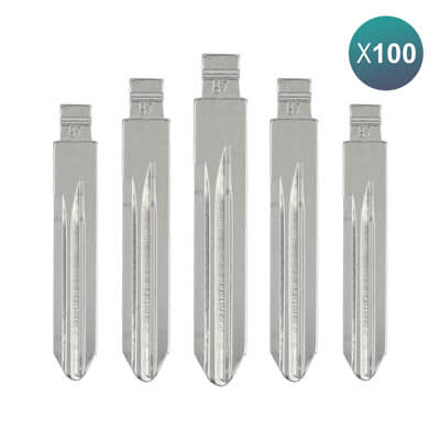 KeyDiy Xhorse Remote Key Blade For Chevrolet B111 100Pcs Bundle - ABK-22-OFF100 - ABKEYS.COM