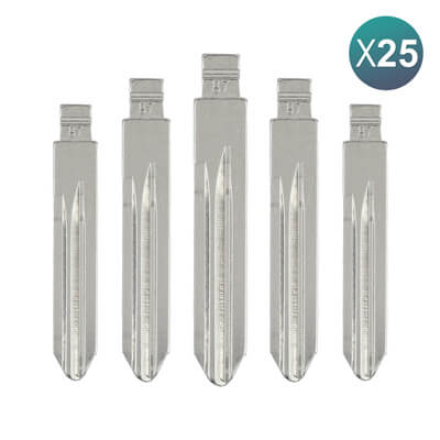 KeyDiy Xhorse Remote Key Blade For Chevrolet B111 25Pcs Bundle - ABK - 22 - OFF25 - ABKEYS.COM