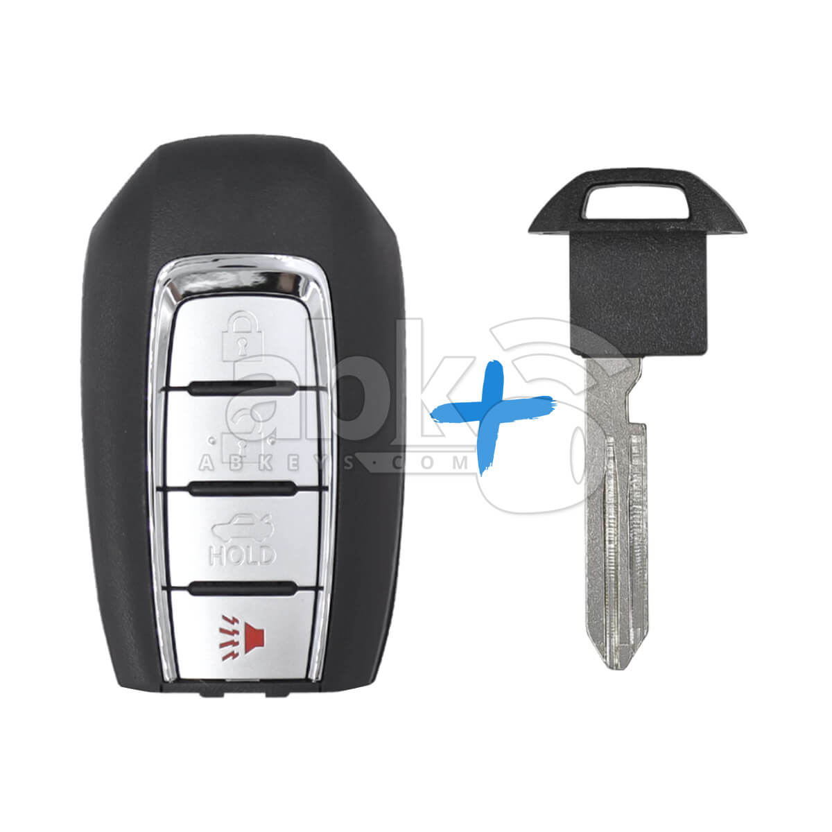 Infiniti Q50 Q60 2019+ Smart Key 4Buttons 285E3-6HE1A 433MHz KR5TXN7 - ABK-2256 - ABKEYS.COM