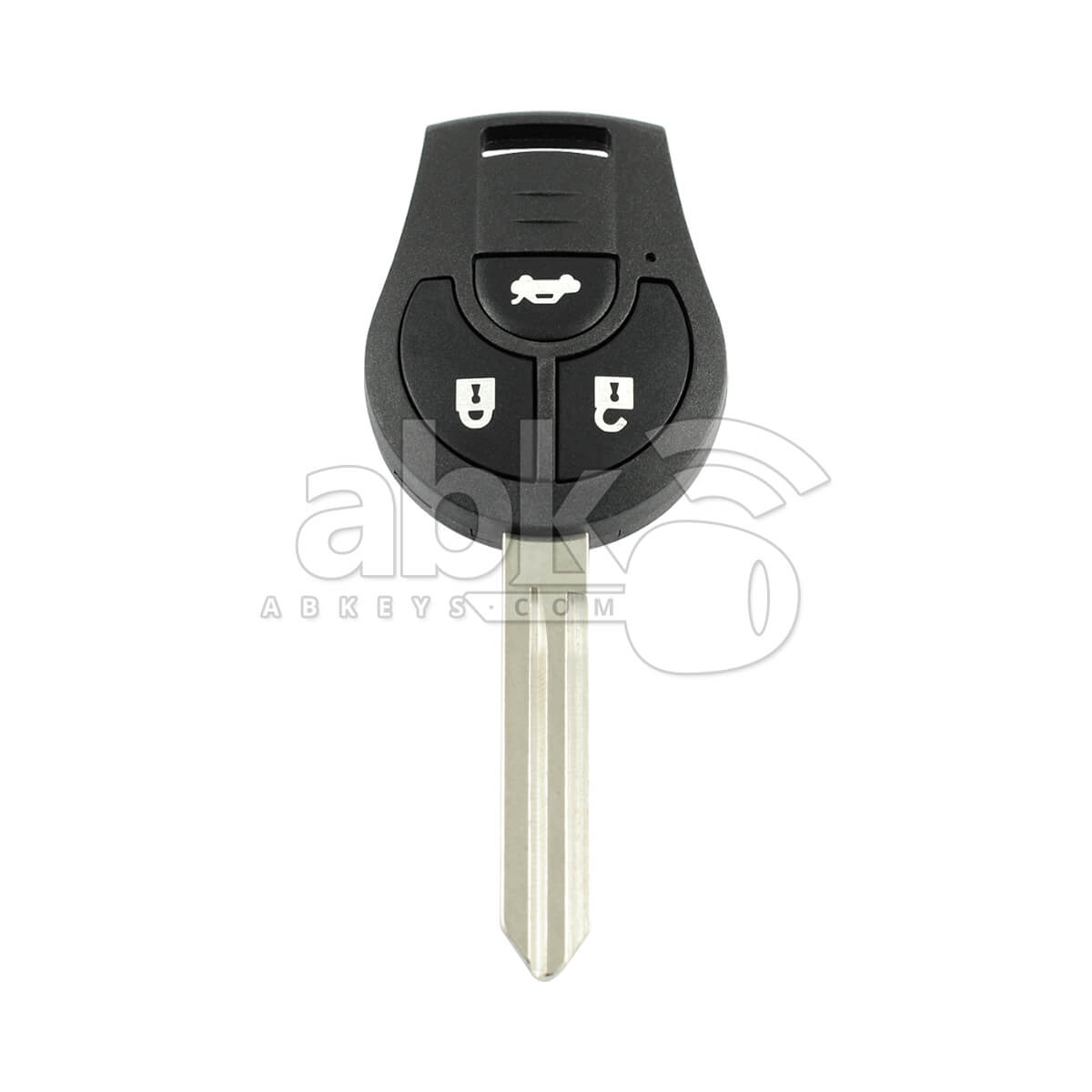 Nissan 2006+ Key Head Remote Cover 3Buttons NSN14 - ABK-2280 - ABKEYS.COM