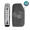 Kia Niro 2019 - 2021 Smart Key 3Buttons 95440 - G5200 433MHz FOB - 4F23 5Pcs Bundle - ABK - 2291