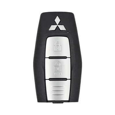 Protege Tu Llave De Mitsubishi Outlander 2021-2023: Funda De Silicona Negra (2 Unidades, 4 Botones)