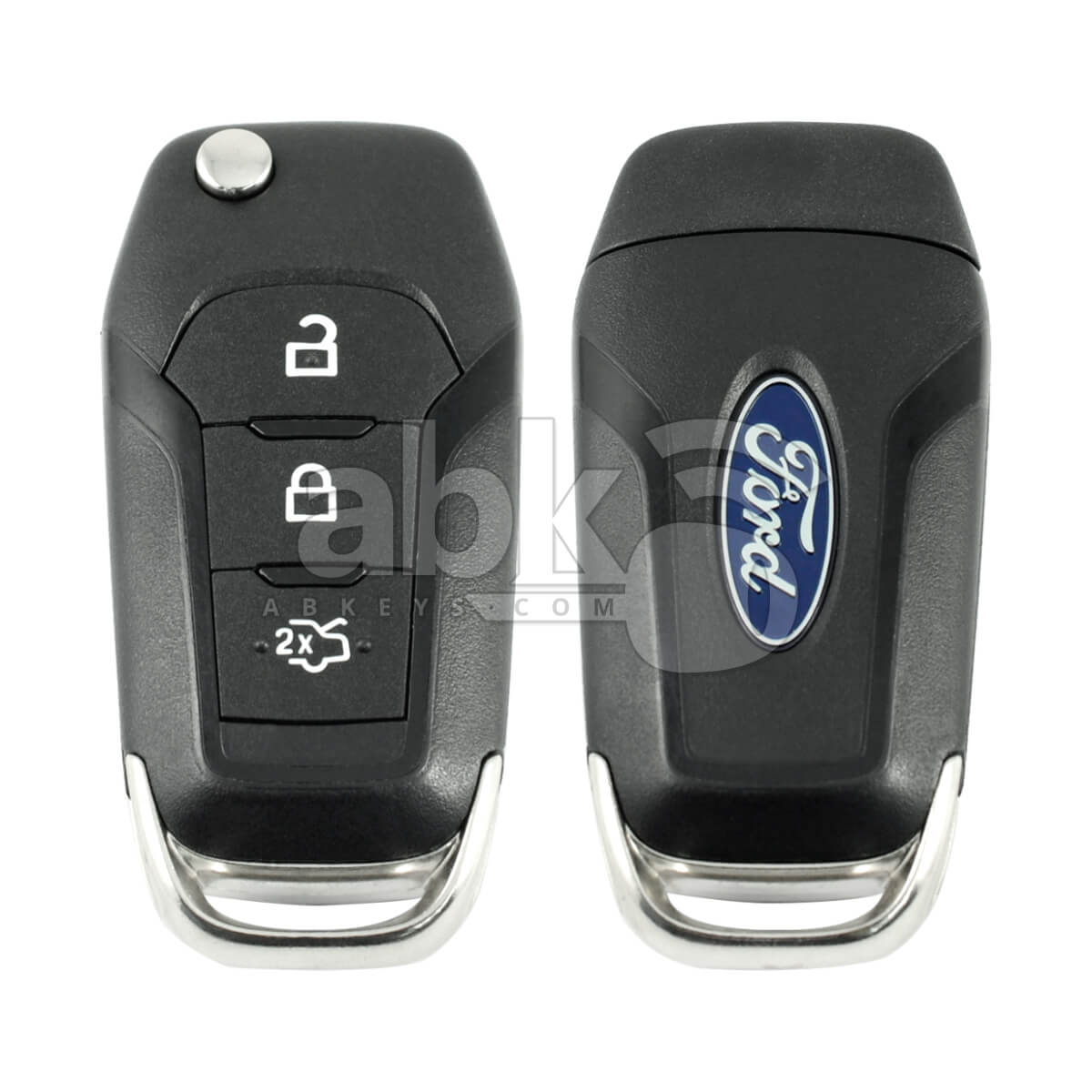 Ford Mondeo Fiesta S-Max 2015+ Flip Remote 3Buttons 1892737 433MHz AO8TBB HU101 - ABK-2309-LG -