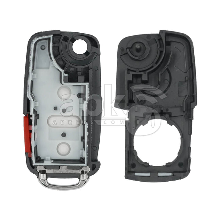 Volkswagen 2007+ Flip Remote Cover 5Buttons HU66 - ABK-2311 - ABKEYS.COM