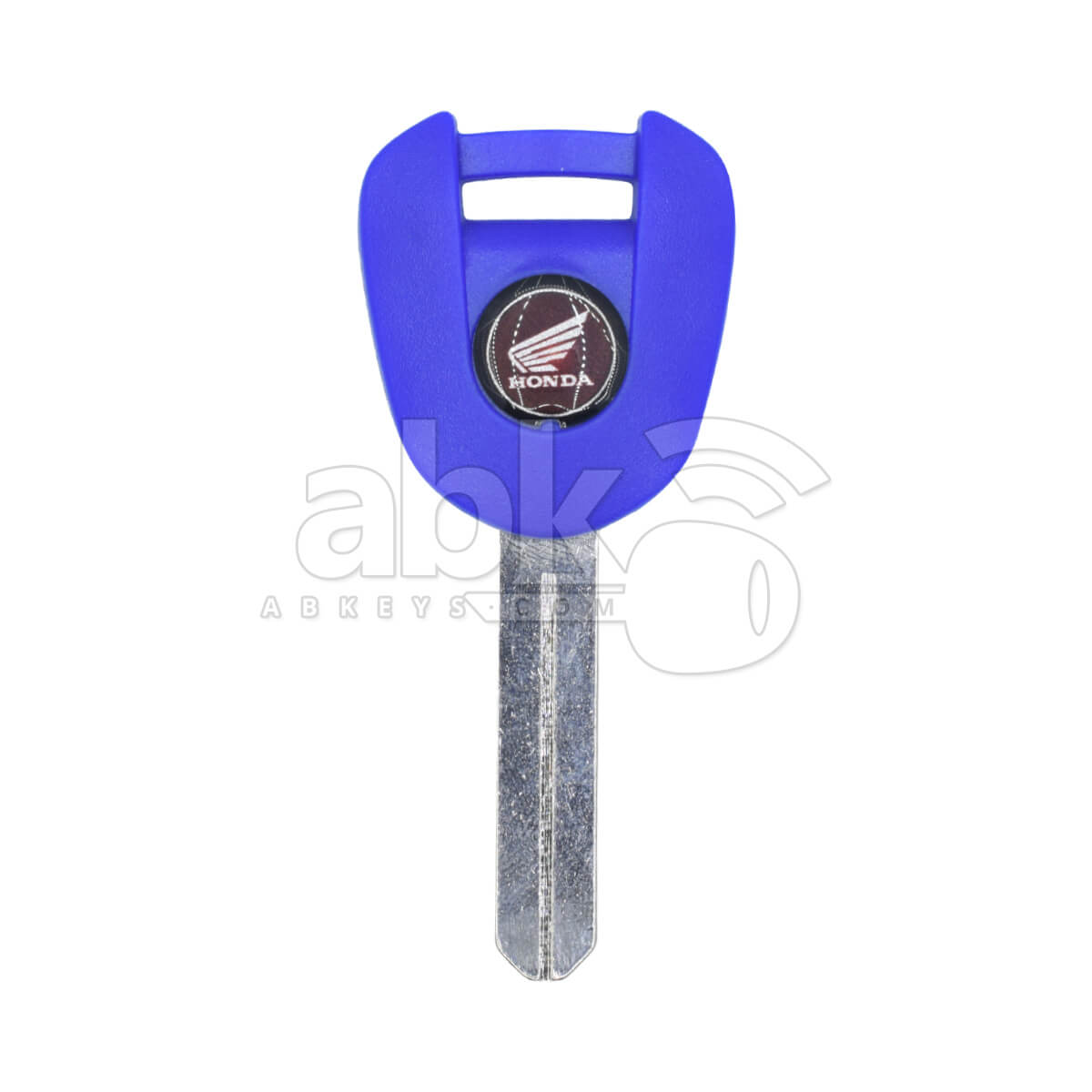Honda Motorcycle Chip Less Key HON77 Blue - ABK-2446 - ABKEYS.COM