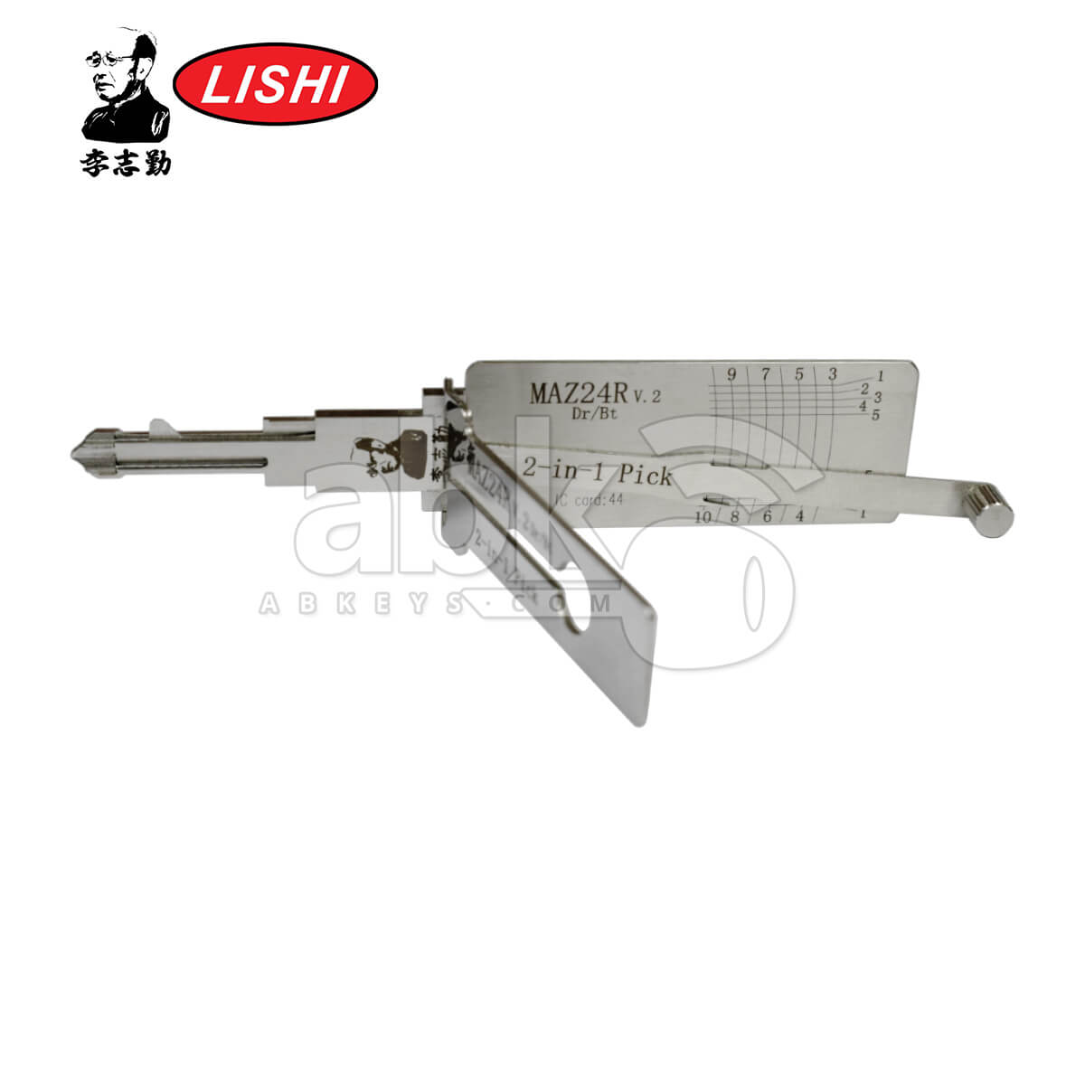 Original Lishi MAZ24R V2 Pick & Decoder for Mazda Lishi Tool |ABKEYS