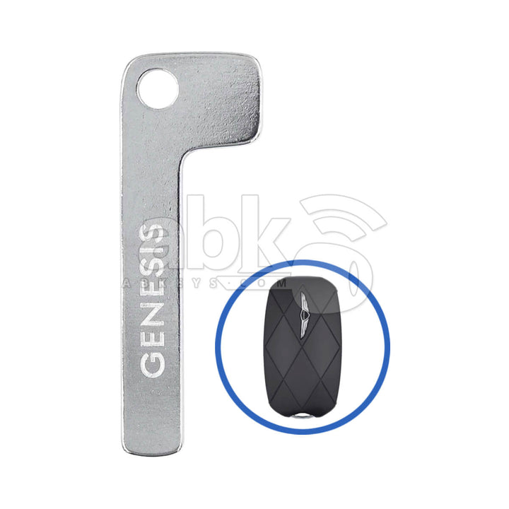 Genuine Hyundai Genesis 2022+ Smart Key Blade 81996-CU000 - ABK-2511 - ABKEYS.COM