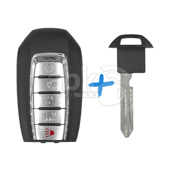 Infiniti QX50 2020+ Smart Key 5Buttons 285E3-5NY7A 433MHz KR5TXN1 - ABK-2518 - ABKEYS.COM