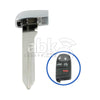 Jeep Chrysler Dodge 2011+ Smart Key Blade 25Pcs Bundle 68085680AA CY22 - ABK-2579-OFF25 - ABKEYS.COM