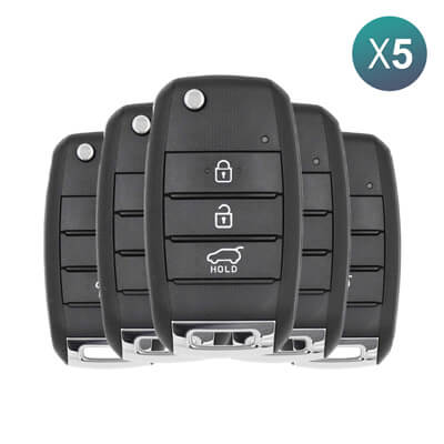 Kia Picanto 2017-2019 Télécommande Pliable D'origine, 3Boutons 95430-G6600 433MHz, OKA-NO.39 / 876T 5 pièces Lot