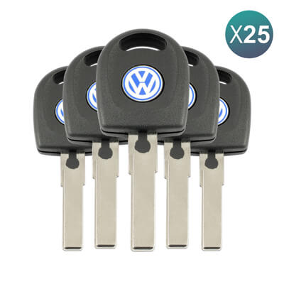 Volkswagen Clé Sans Puce HU66 25 pièces Lot