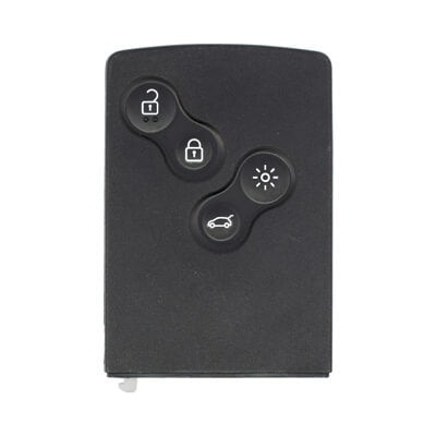 Renault 2005-2012 Capa de Chave Inteligente 4Botões