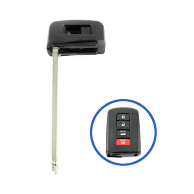 Лезвие Смарт-Ключа Toyota 69515-33100 69515-06030, TOY48 2012-2020 100 шт Лот