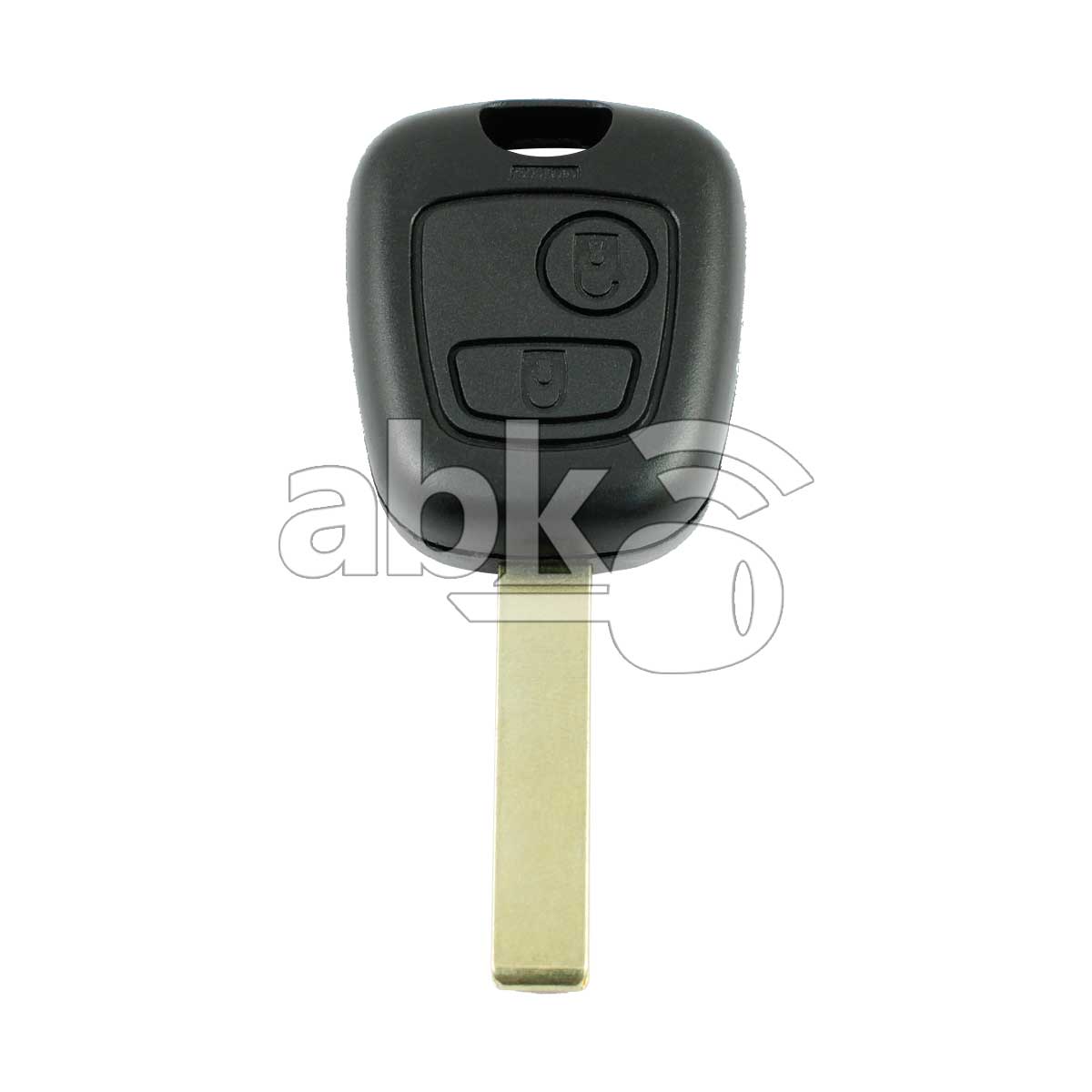 Genuine Peugeot 307 2001 2009 Key Head Remote 2Buttons 6554RC 433MHz HU83   ABKEYS