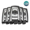 Bmw F Series 2009 + Smart Key Cover 4Buttons Chrome 25Pcs Bundle - ABK-2660-OFF25 - ABKEYS.COM