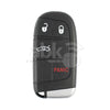 Chrysler 300 Dodge Charger 2018 + Smart Key 4Buttons 433MHz M3M-40821302 - ABK-2711 - ABKEYS.COM