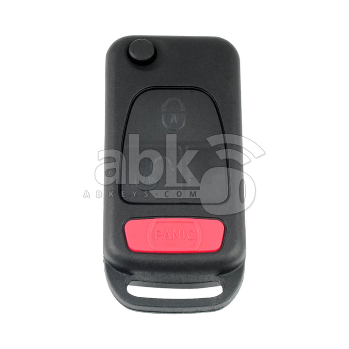 Mercedes Benz SLK 1997+ Flip Remote 3Buttons 315MHz HU64 - ABK-274 - ABKEYS.COM