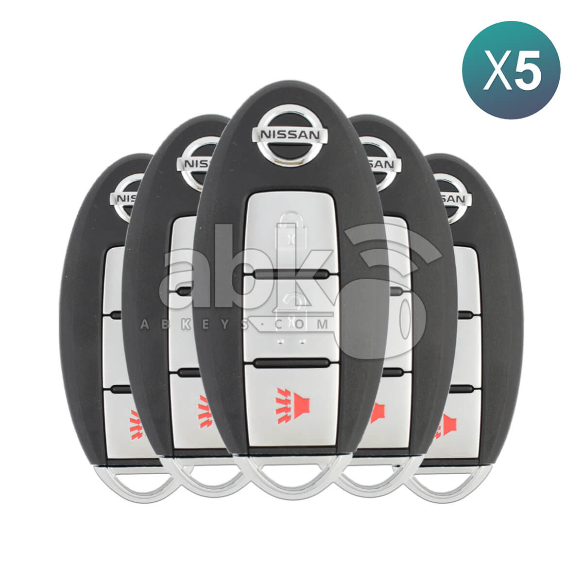Nissan Juke Leaf Quest 2011+ Smart Key 5Pcs Offer 3Buttons CWTWB1U808 315MHz 285E3-1KM0D -