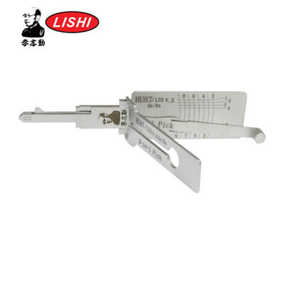 Original Lishi HU87 HU133 V2 Pick & Decoder for Suzuki Lishi Tool