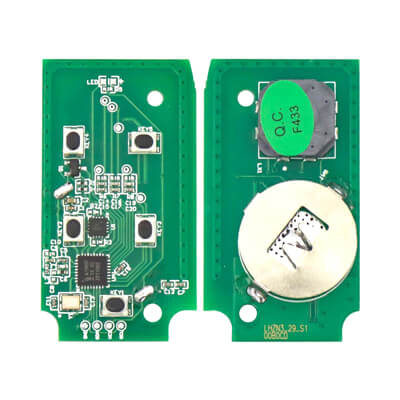Lonsdor Range Rover - Jaguar JLR 2018-2023 Смарт-Ключ PCB 5Кнопки 433MHz