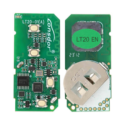 Lonsdor LT20-01 Smart Key PCB 8A+4D For Toyota & Lexus Adjustable Frequency 4Buttons