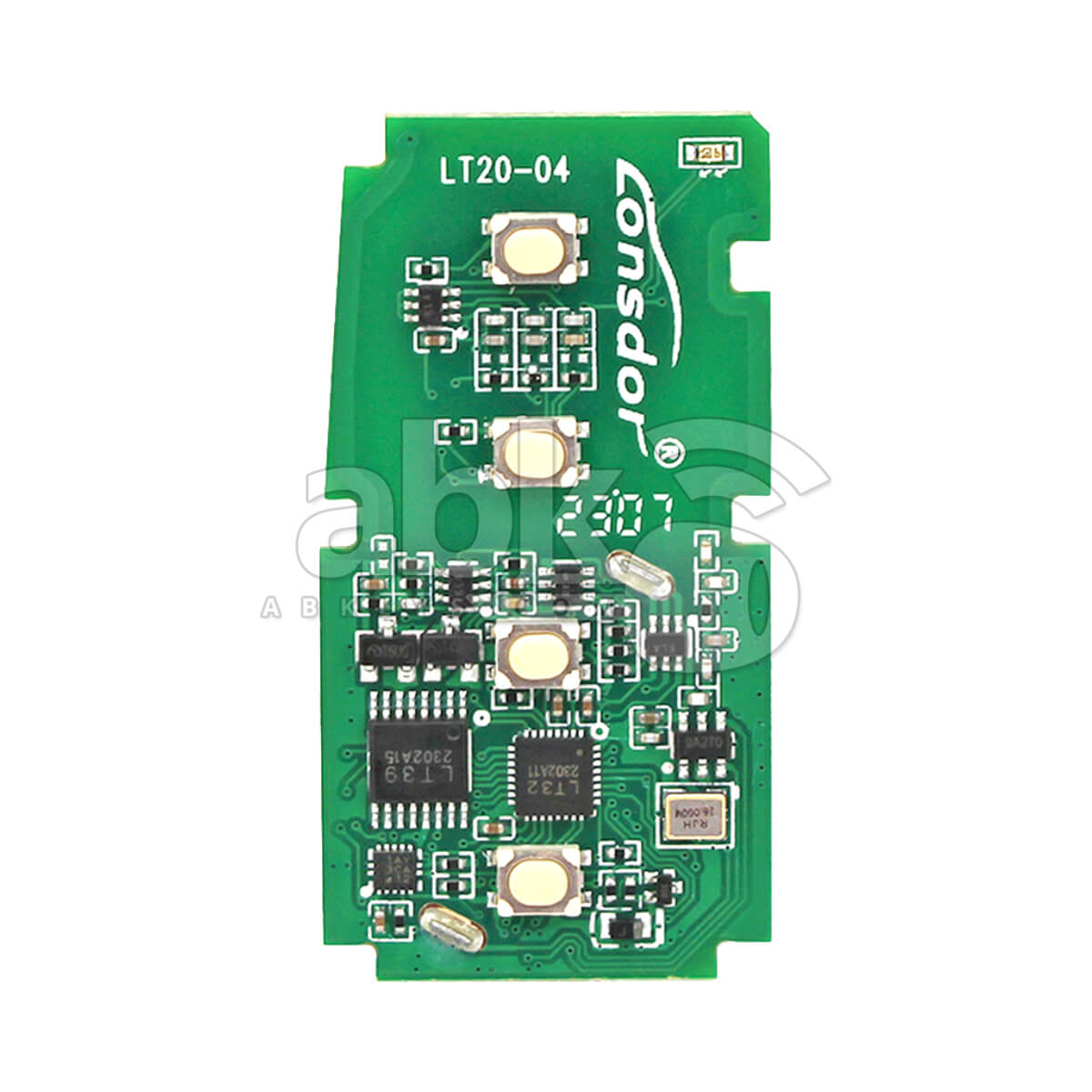 Lonsdor LT20-04 Smart Key PCB 8A+4D For Toyota & Lexus Adjustable Frequency 4Buttons -