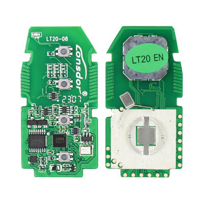 Lonsdor LT20-08 Smart Key PCB 8A+4D For Toyota & Lexus Adjustable Frequency 4Buttons -