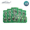 Lonsdor LT20-10 Smart Key PCB 8A+4D For Toyota Adjustable Frequency 4Buttons 5Pcs Bundle