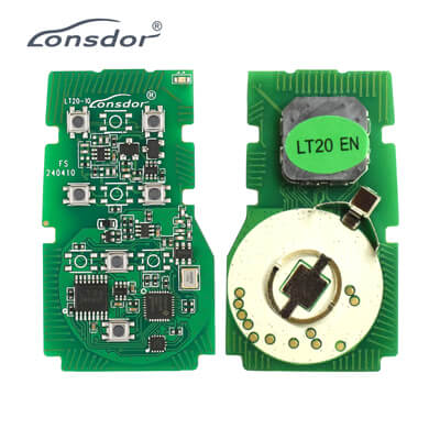 Lonsdor LT20-10 Смарт-Ключ PCB 8A+4D Для Toyota Регулируемая Частота 6Кнопки