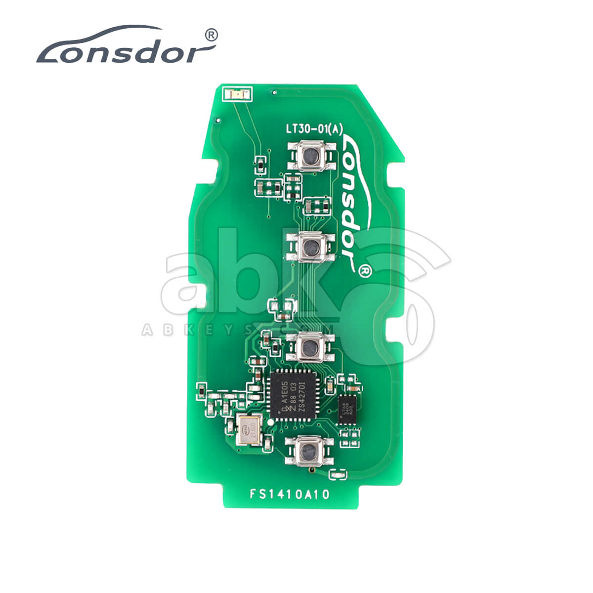Lonsdor LT30-01 Smart Key PCB 4A For Toyota Adjustable Frequency 4Buttons - ABK-2888-LT30-01