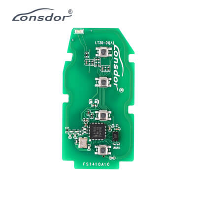 Lonsdor LT30-01 Smart Key PCB 4A For Toyota Adjustable Frequency 4Buttons - ABK-2888-LT30-01