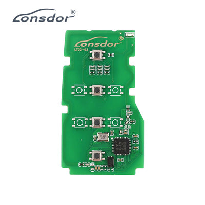 Lonsdor LT32-02 Smart Key Pcb With 4Button 4A+B6 Toyota & Lexus Adjustable Frequency 4Buttons