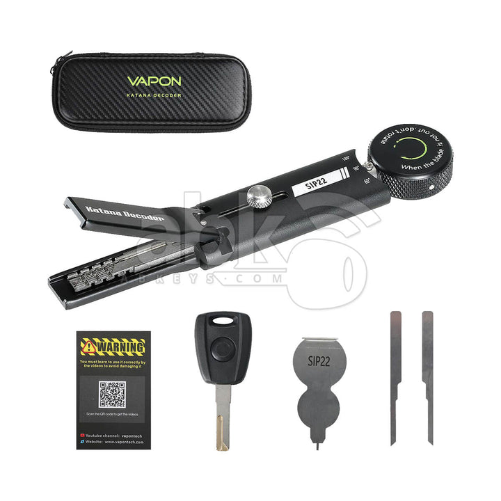 Katana Lock Picking Tool SIP22 Fiat - Jeep - Alfa Romeo Lock Opening and Reading Tool