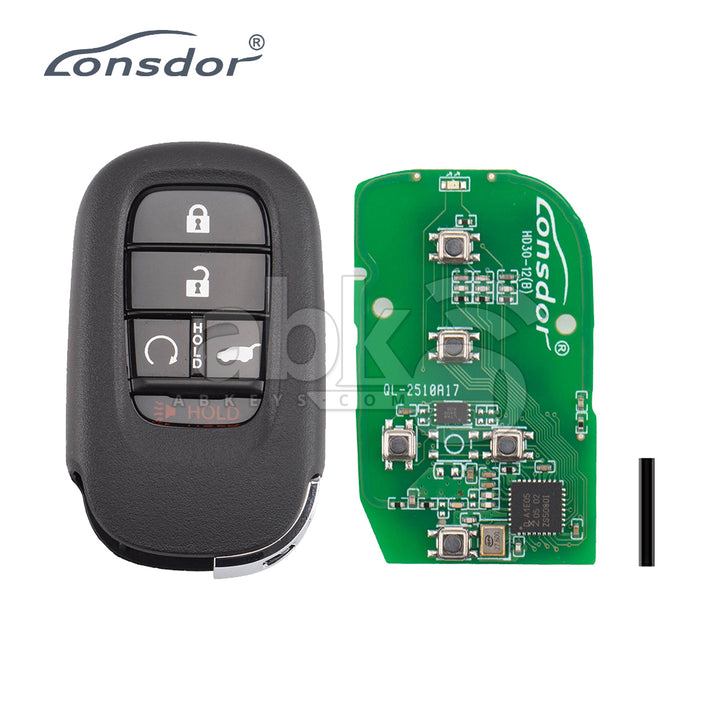 Lonsdor Smart Key Honda Style ID46 ID47 ID4A With 5Buttons SUV