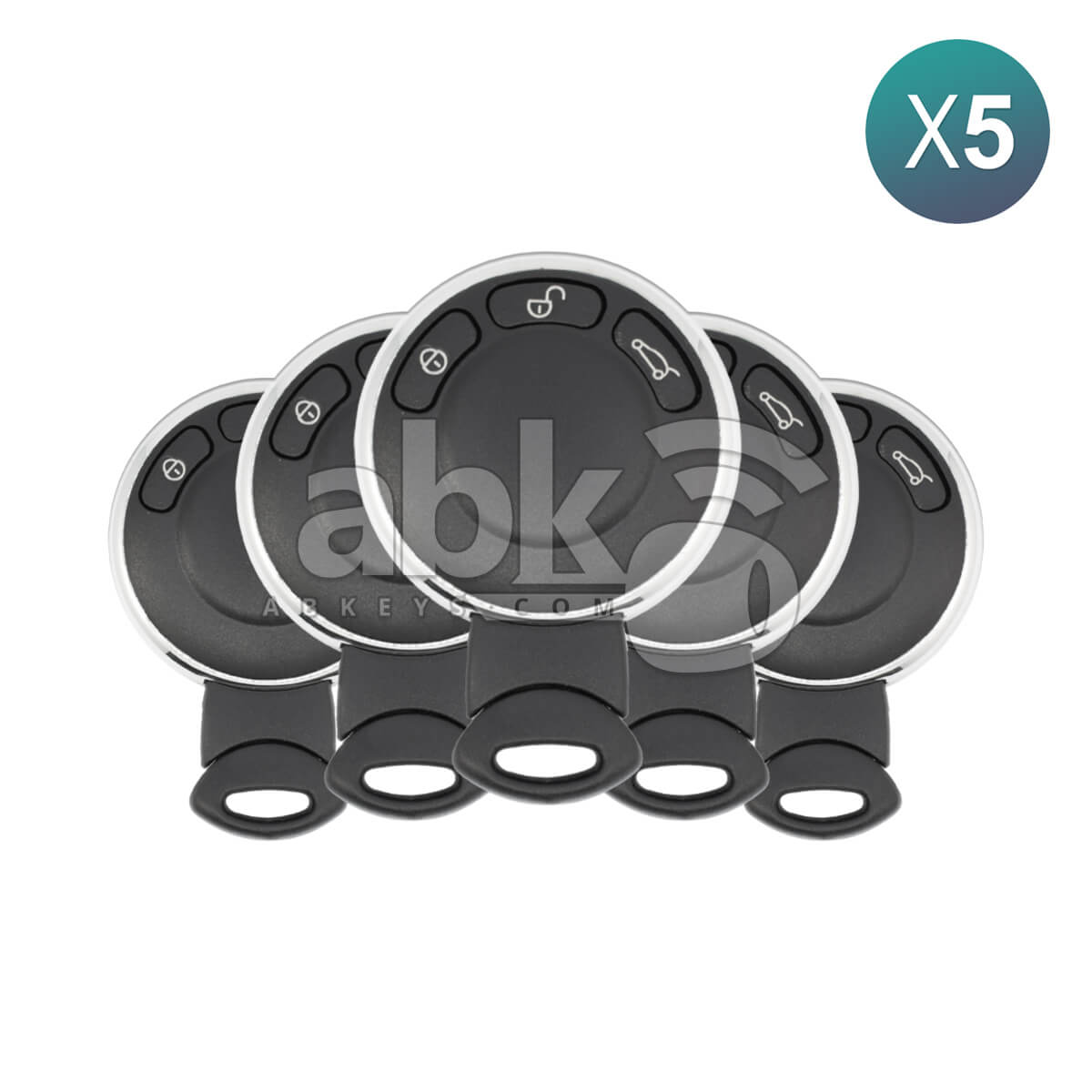 Mini Cooper CAS3 CAS3+ 2005+ Smart Key 5Pcs Offer 3Buttons 315MHz - ABK-3005-OFF5 - ABKEYS.COM