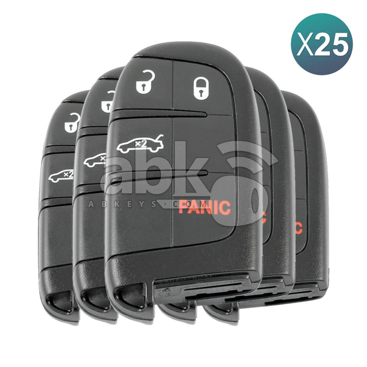 Jeep Grand Cherokee 2014+ Smart Key 25Pcs Offer 4Buttons 68143504AC 433MHz M3N-40821302 -