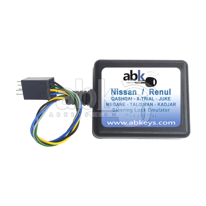 Nissan Qashqai Juke Micra / Renault Megane4 Talisman Kadjar Steering Lock Emulator Plug & Play -