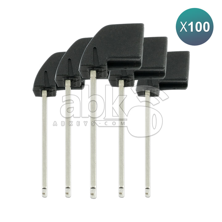 Toyota 2013+ Smart Key Blade 100Pcs Bundle 69515-33120 69515-0K100 TOY48 - ABK-3053-OFF100 -