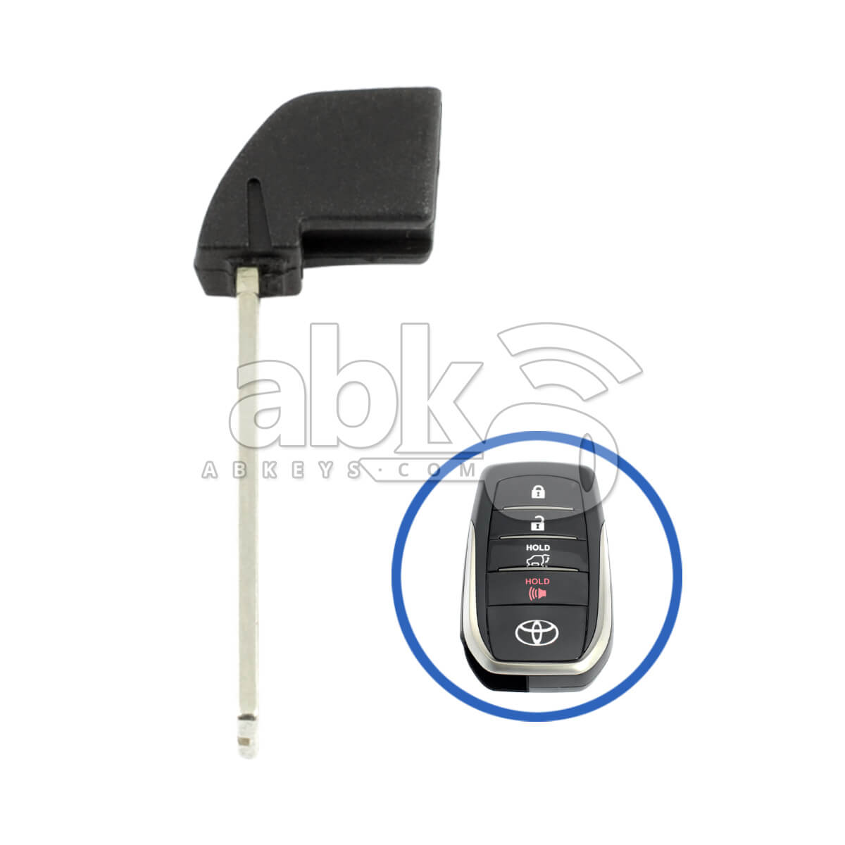 Toyota 2013+ Smart Key Blade 100Pcs Bundle 69515-33120 69515-0K100 TOY48 - ABK-3053-OFF100 -