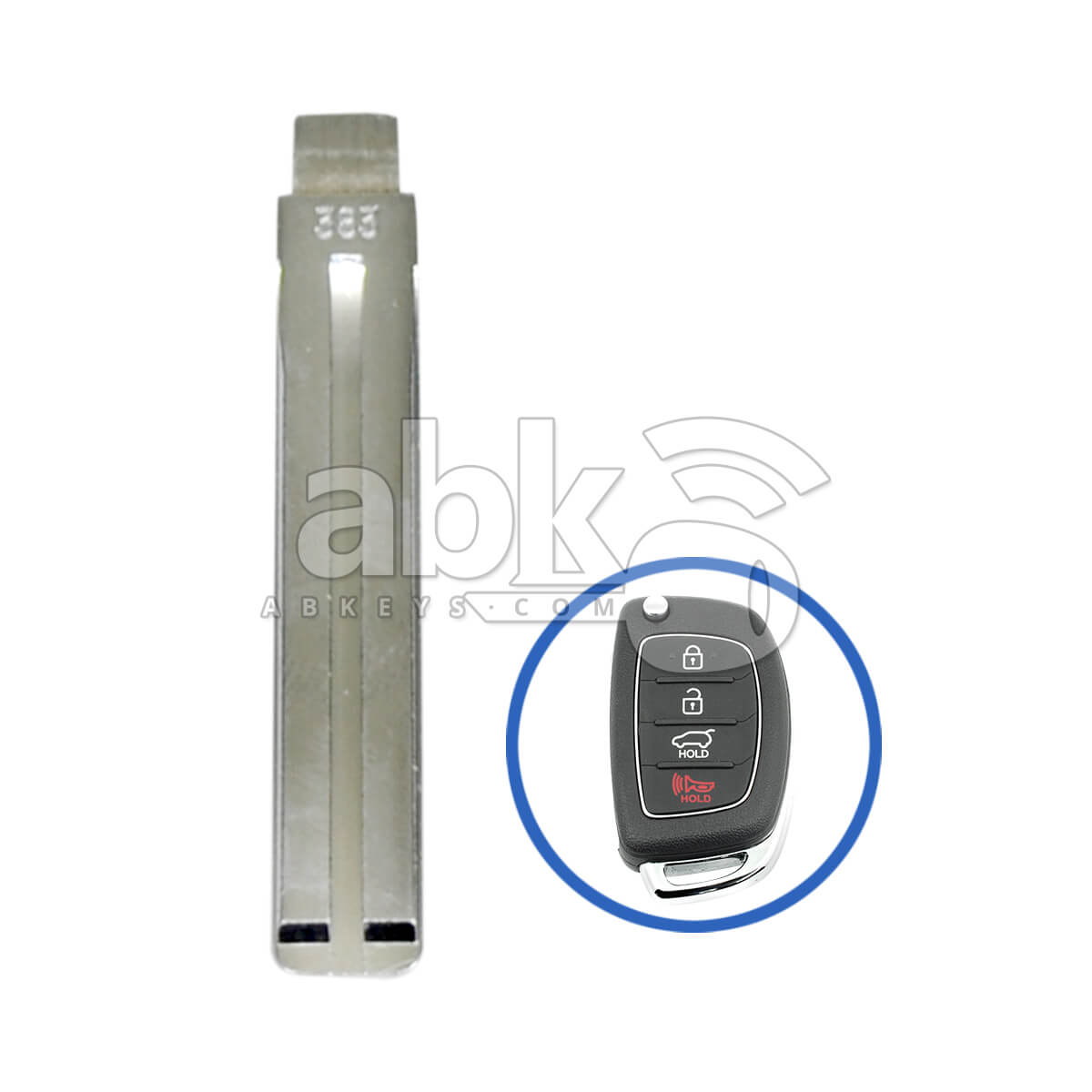 Hyundai Elantra Sonata Tucson Kia Optima Sportage 2006+ Remote Key Blade 25Pcs Bundle 81996-2L000