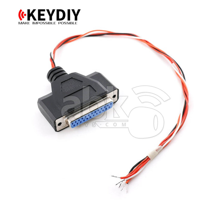 KeyDiy DB25 Programming Cable for KD-X4 to Read VAG 5C 5D BMW Encrypted BDC2 BDC3 BCP LCD Key Data DB25