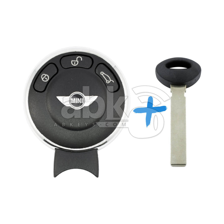 Mini Cooper CAS3 CAS3+ 2005+ Smart Key 3Buttons 315MHz IYZKEYR5602 - ABK-3161 - ABKEYS.COM