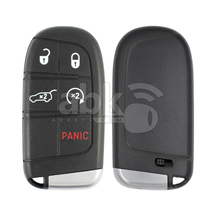 Jeep Compass 2017+ Smart Key 5Buttons 68250343AB 433MHz M3N-40821302 - ABK-3204 - ABKEYS.COM