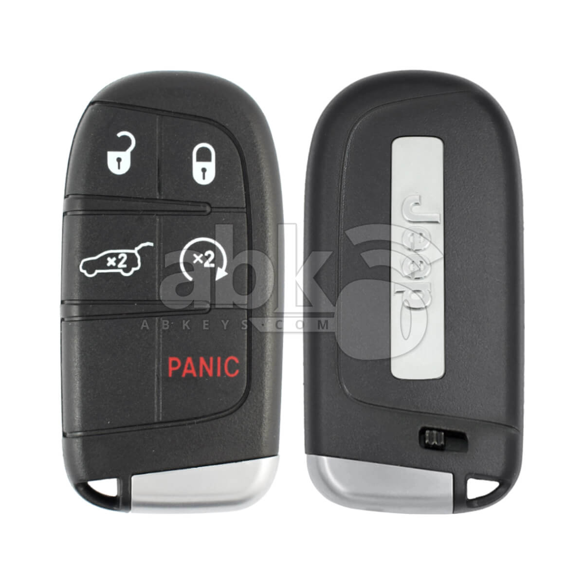 Jeep Compass 2017+ Smart Key 5Buttons 68250343AB 433MHz M3N-40821302 - ABK-3204-LG - ABKEYS.COM