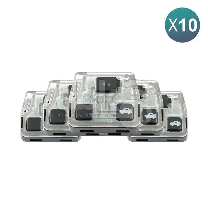 Toyota Lexus 1998 + Key Head Remote 3Buttons 433MHz 10Pcs Bundle - ABK - 3242 - OFF10 - ABKEYS.COM