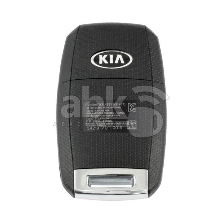 Genuine Kia Niro 2020+ Flip Remote 4Buttons 95430-G5000 433MHz SY5JFRGE04 - ABK-3267 - ABKEYS.COM